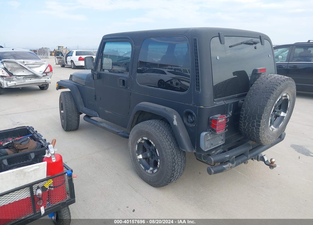 2001 JEEP WRANGLER SPORT VIN: 1J4FA49S11P328436