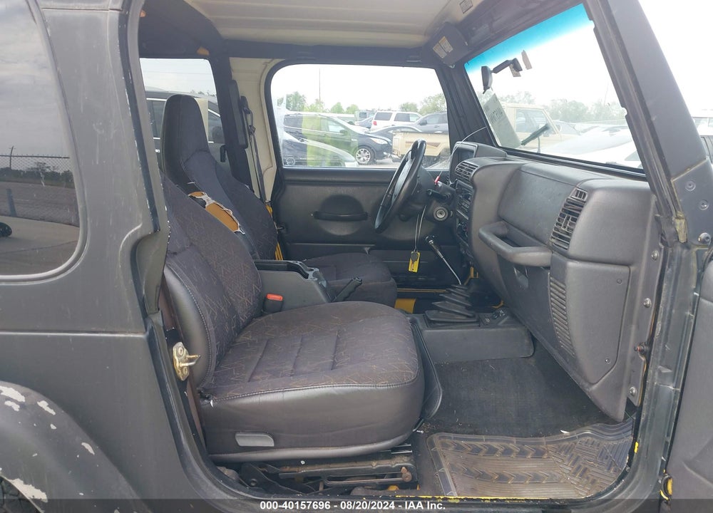2001 JEEP WRANGLER SPORT VIN: 1J4FA49S11P328436