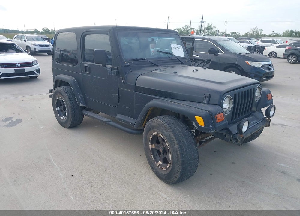 2001 JEEP WRANGLER SPORT VIN: 1J4FA49S11P328436