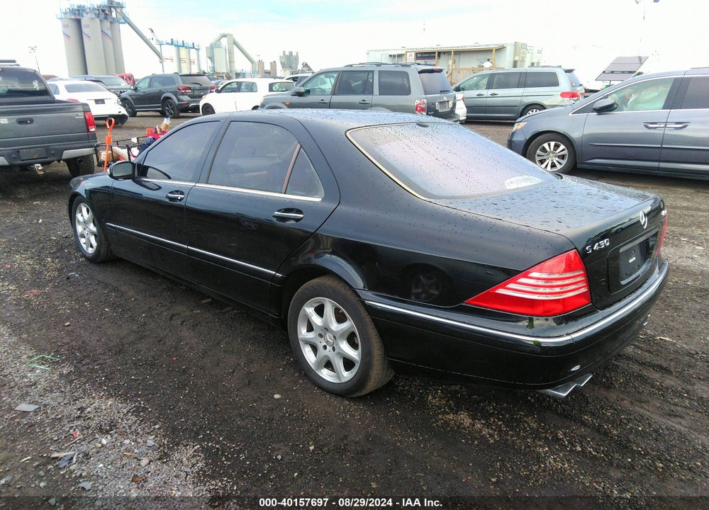 2004 MERCEDES-BENZ S 430 4MATIC VIN: WDBNG83J54A419531