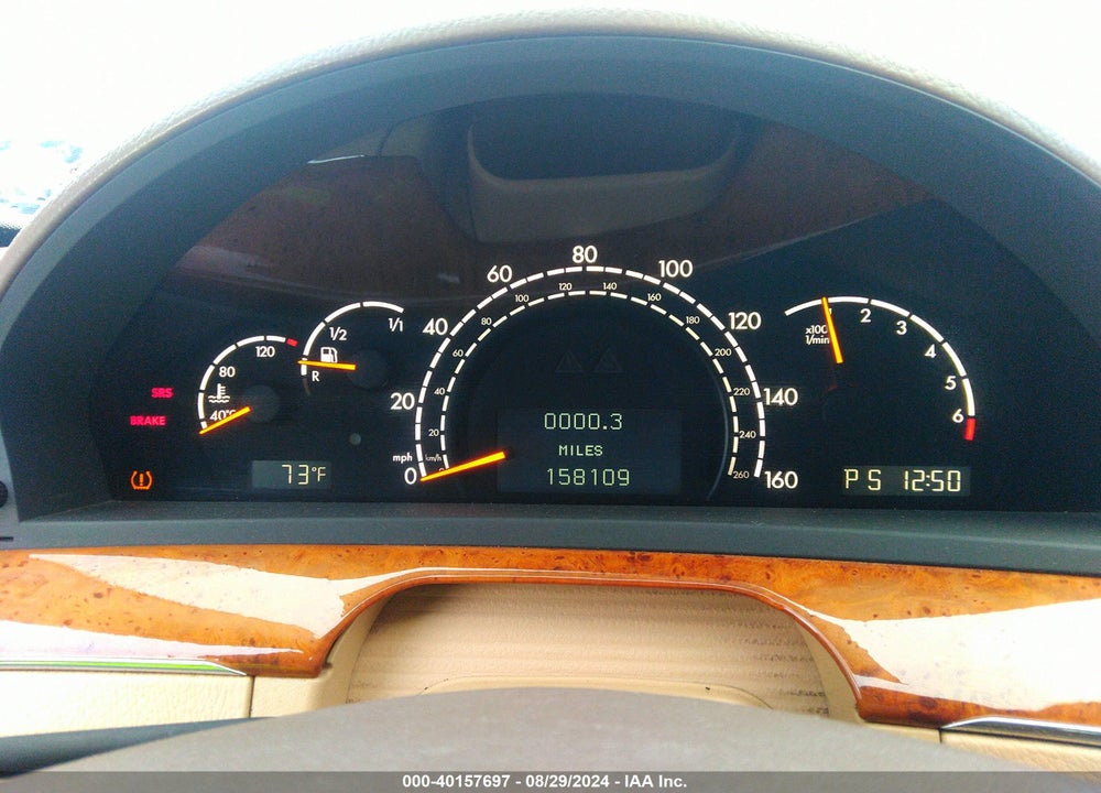 2004 MERCEDES-BENZ S 430 4MATIC VIN: WDBNG83J54A419531