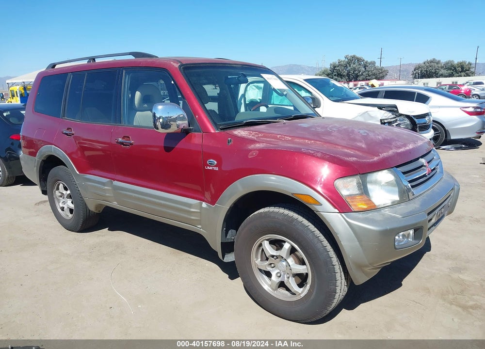2001 MITSUBISHI MONTERO LIMITED VIN: JA4MW51R51J038274