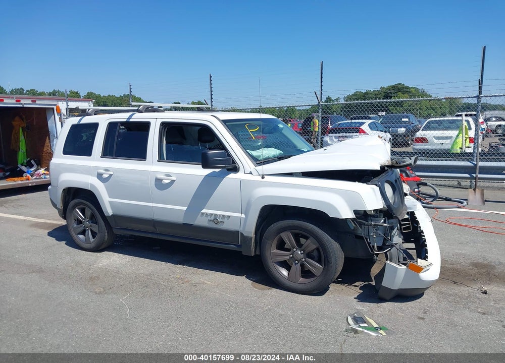 2014 JEEP PATRIOT LATITUDE VIN: 1C4NJPFA0ED624943