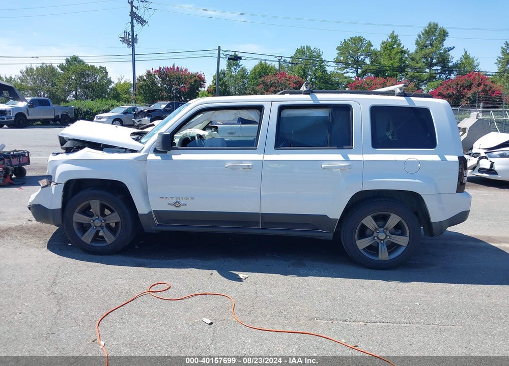 2014 JEEP PATRIOT LATITUDE VIN: 1C4NJPFA0ED624943