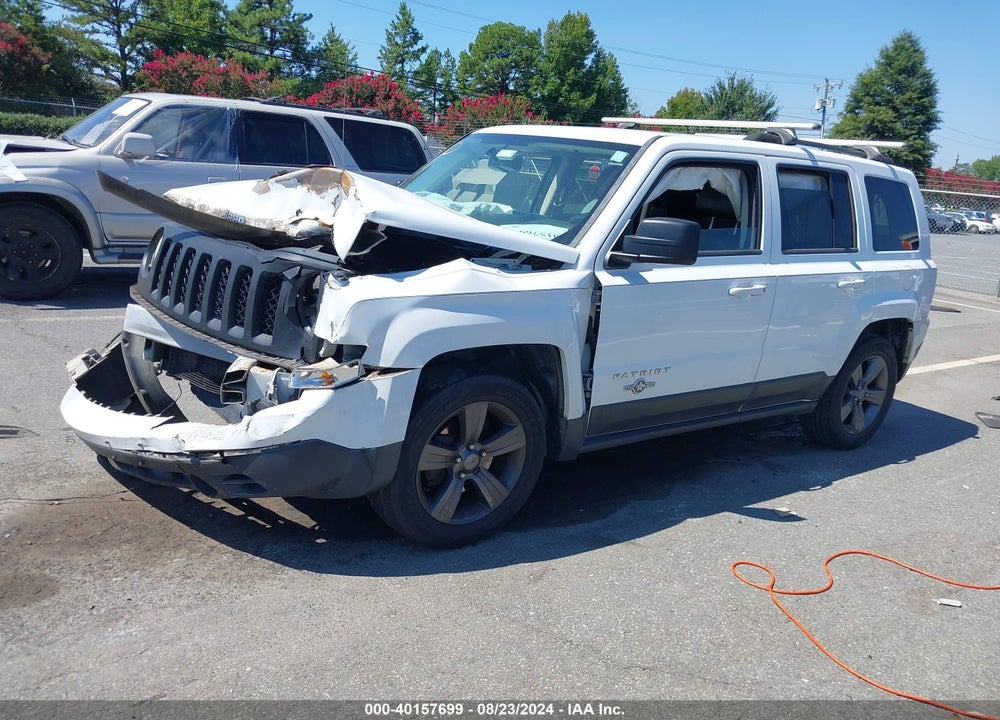2014 JEEP PATRIOT LATITUDE VIN: 1C4NJPFA0ED624943