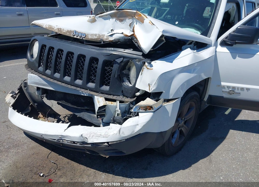 2014 JEEP PATRIOT LATITUDE VIN: 1C4NJPFA0ED624943