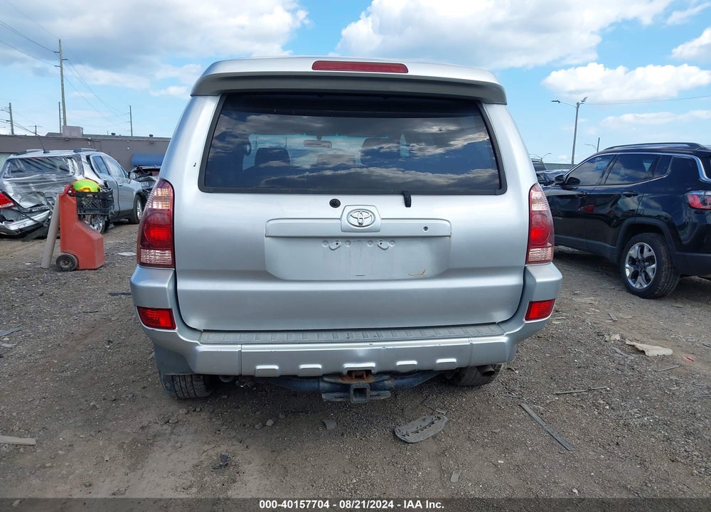 2005 TOYOTA 4RUNNER SR5 SPORT V8 VIN: JTEBT14R450054306