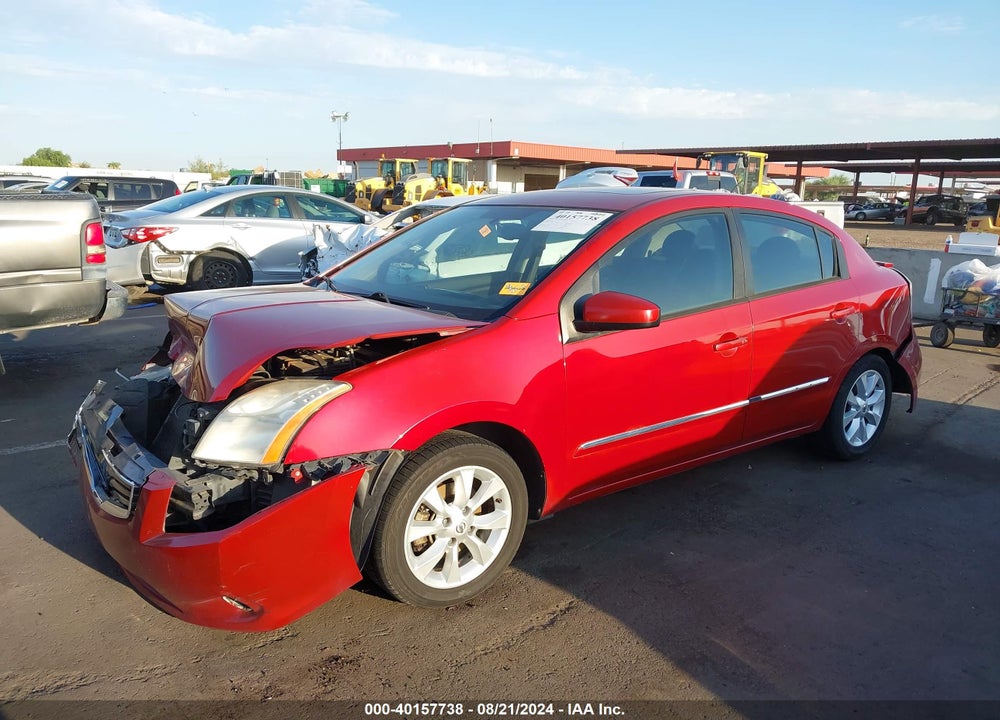 2012 NISSAN SENTRA 2.0 SL VIN: 3N1AB6AP1CL645893