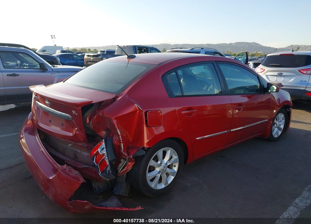 2012 NISSAN SENTRA 2.0 SL VIN: 3N1AB6AP1CL645893