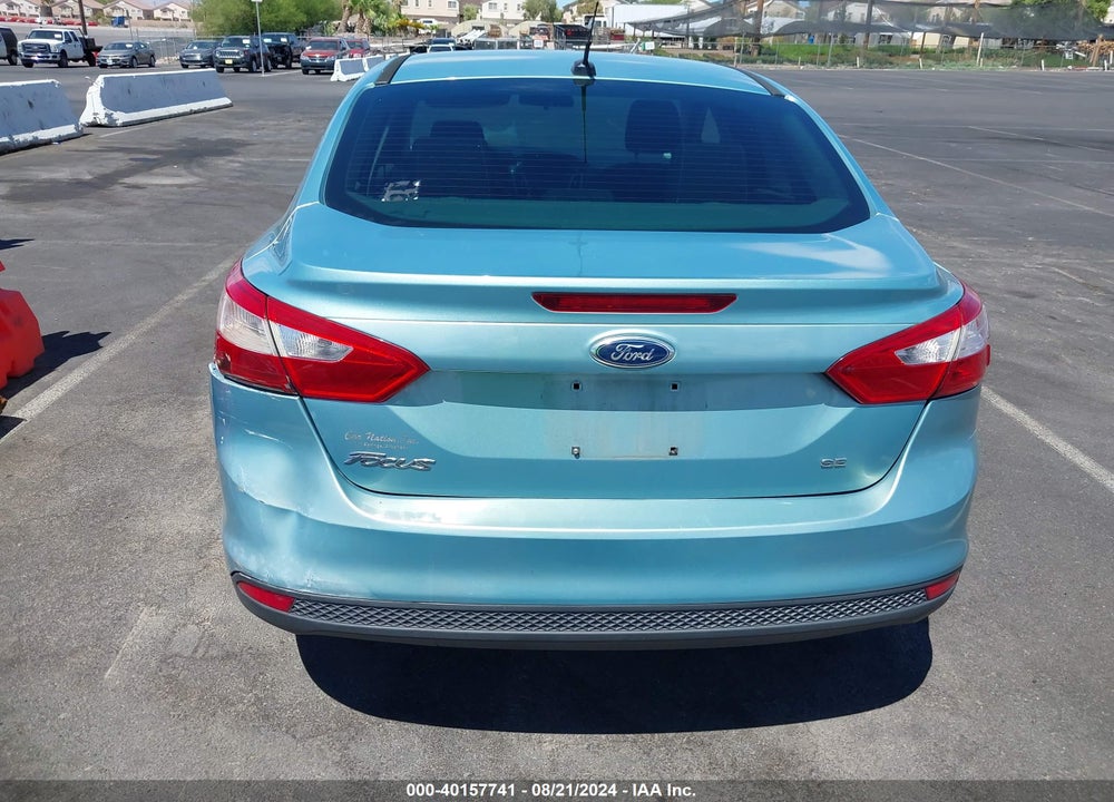 2012 FORD FOCUS SE VIN: 1FAHP3F21CL168716