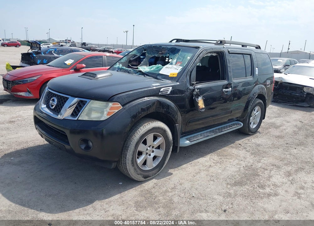 2011 NISSAN PATHFINDER SV VIN: 5N1AR1NN2BC609740