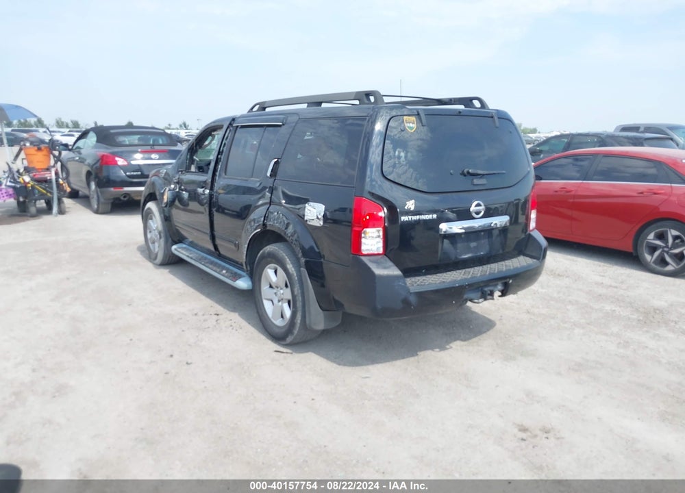 2011 NISSAN PATHFINDER SV VIN: 5N1AR1NN2BC609740