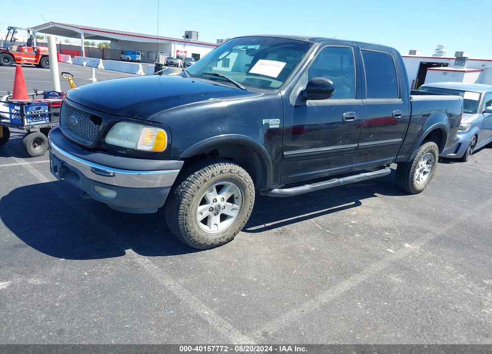 2002 FORD F-150 LARIAT/XLT VIN: 1FTRW08L62KD92977