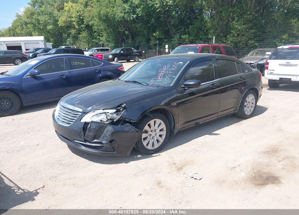 2013 CHRYSLER 200 LX VIN: 1C3CCBAB0DN646863