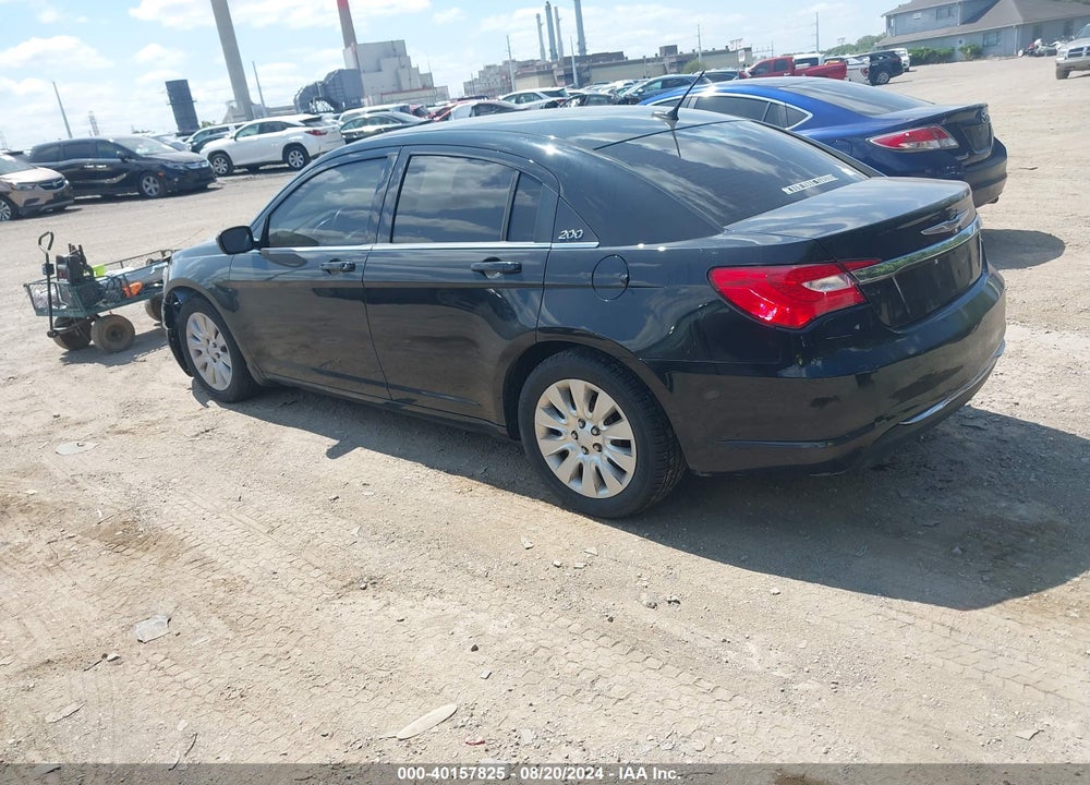 2013 CHRYSLER 200 LX VIN: 1C3CCBAB0DN646863