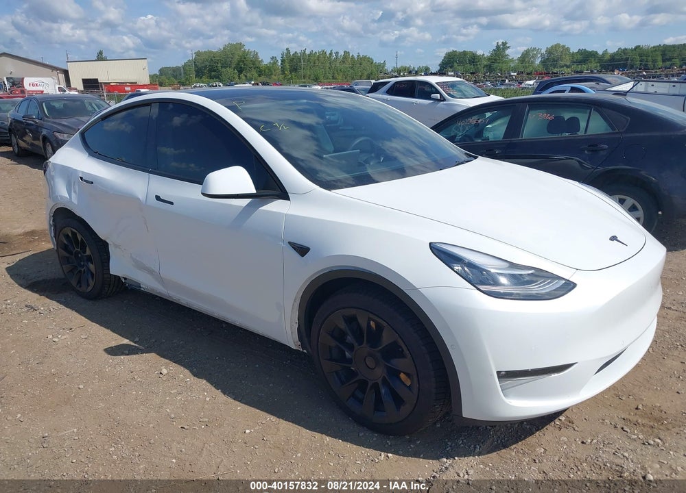 2021 TESLA MODEL Y LONG RANGE DUAL MOTOR ALL-WHEEL DRIVE VIN: 5YJYGDEE0MF295795