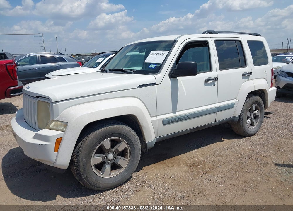 2008 JEEP LIBERTY SPORT VIN: 1J8GP28K18W190453