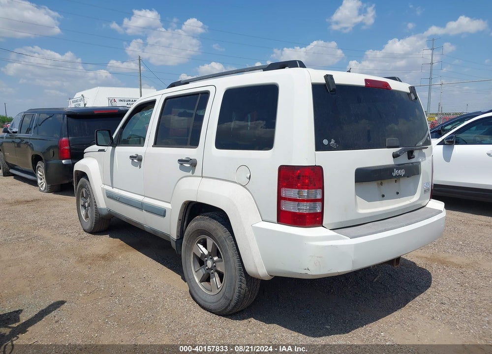 2008 JEEP LIBERTY SPORT VIN: 1J8GP28K18W190453