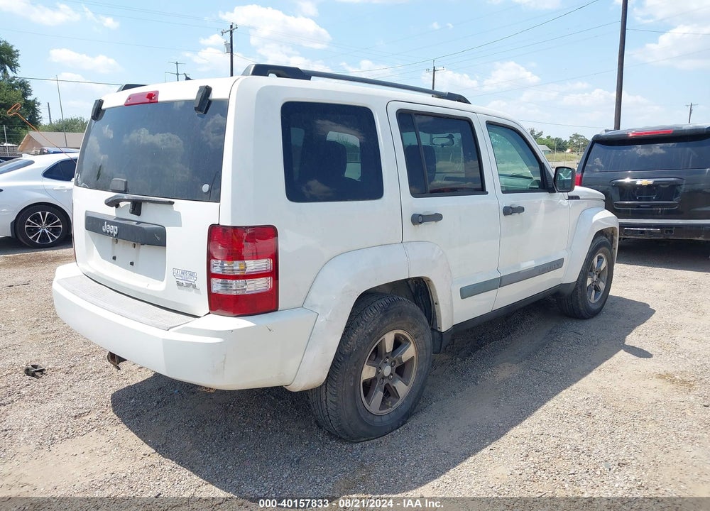 2008 JEEP LIBERTY SPORT VIN: 1J8GP28K18W190453