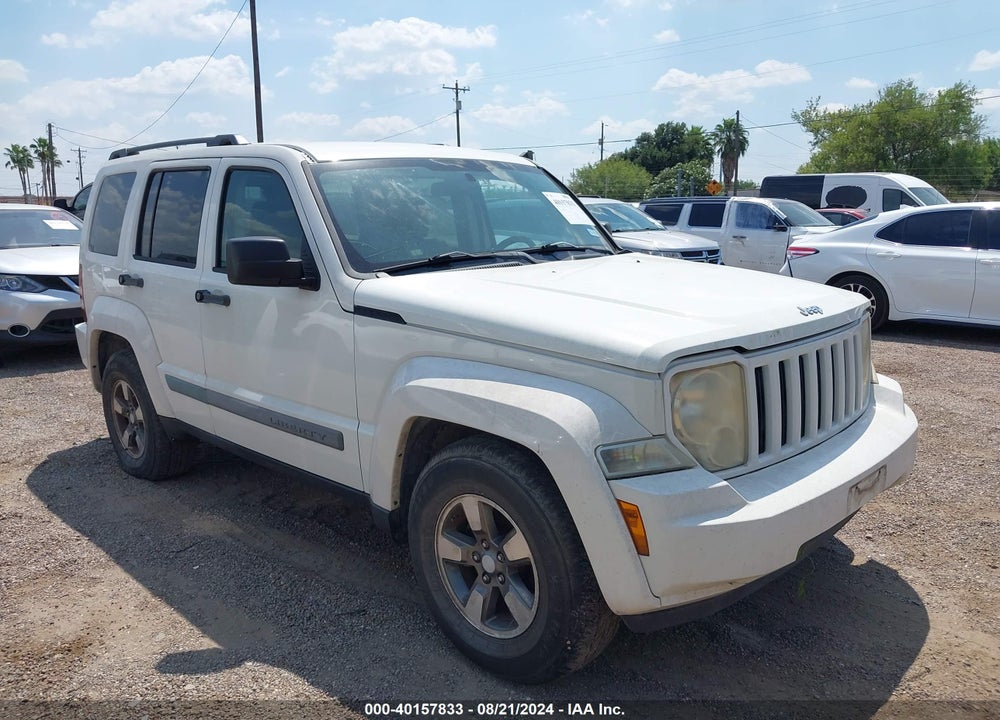 2008 JEEP LIBERTY SPORT VIN: 1J8GP28K18W190453