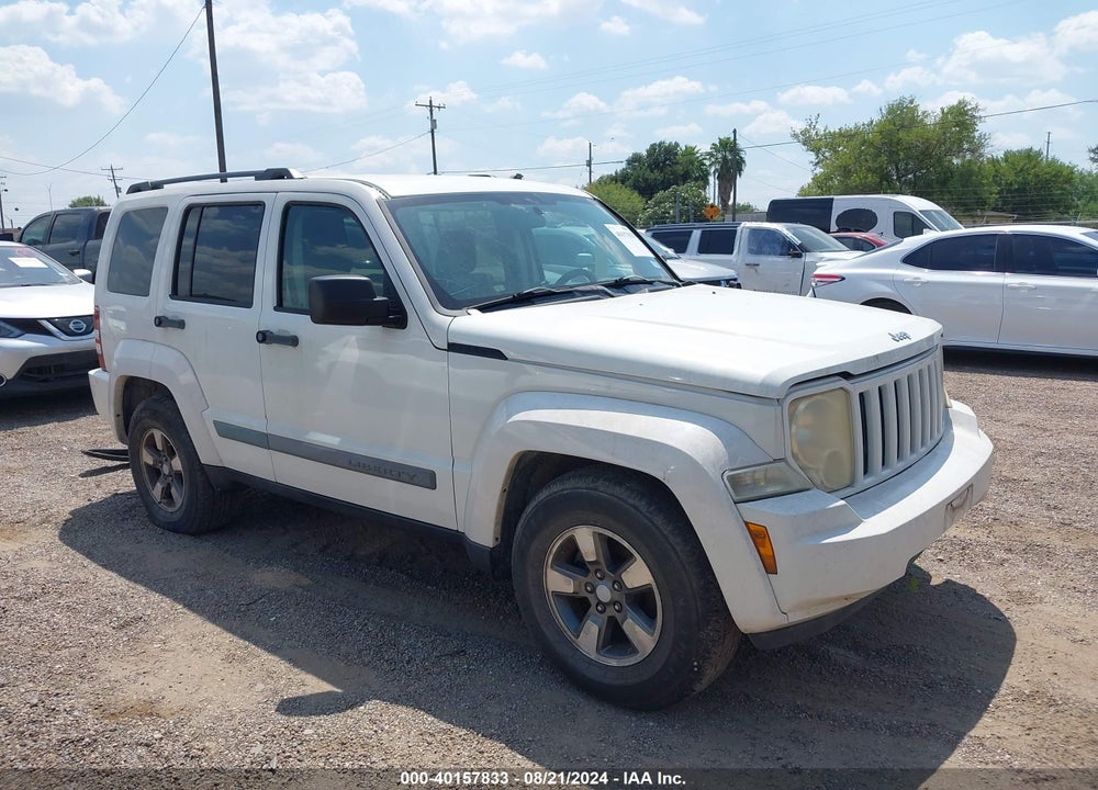 2008 JEEP LIBERTY SPORT VIN: 1J8GP28K18W190453