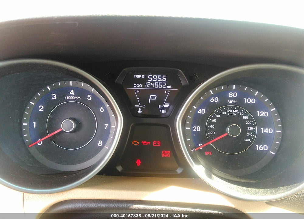 2013 HYUNDAI ELANTRA GLS VIN: 5NPDH4AE5DH383499