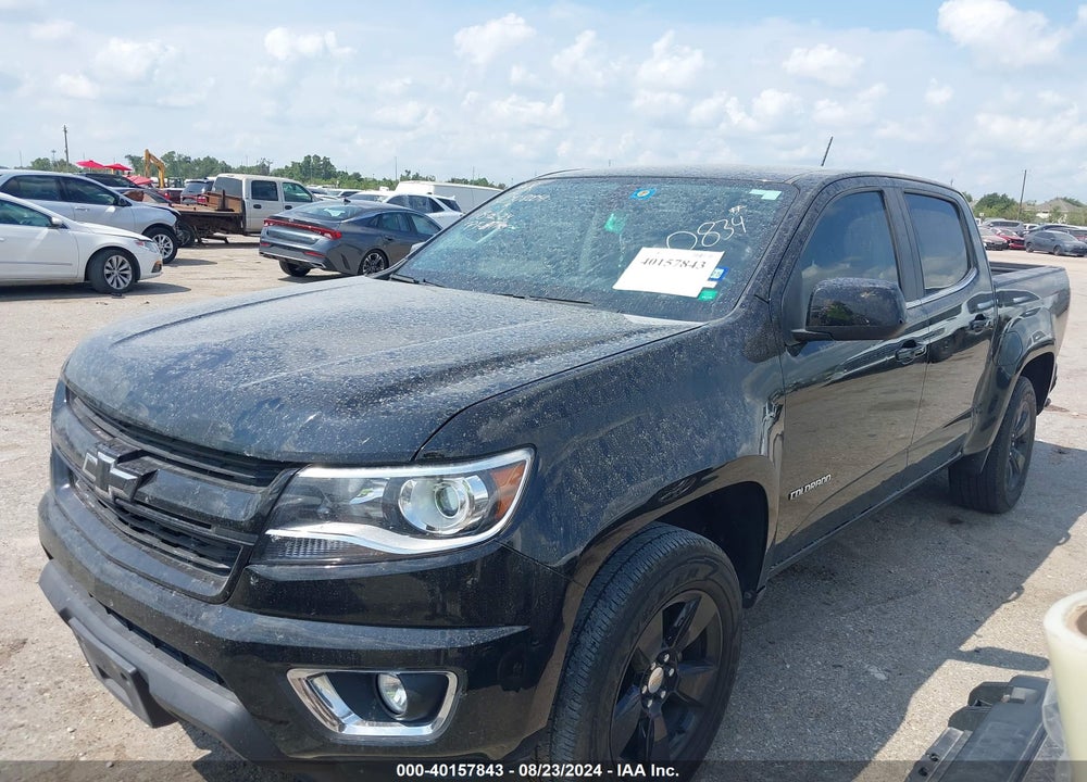 2016 CHEVROLET COLORADO LT VIN: 1GCGTCE31G1280834