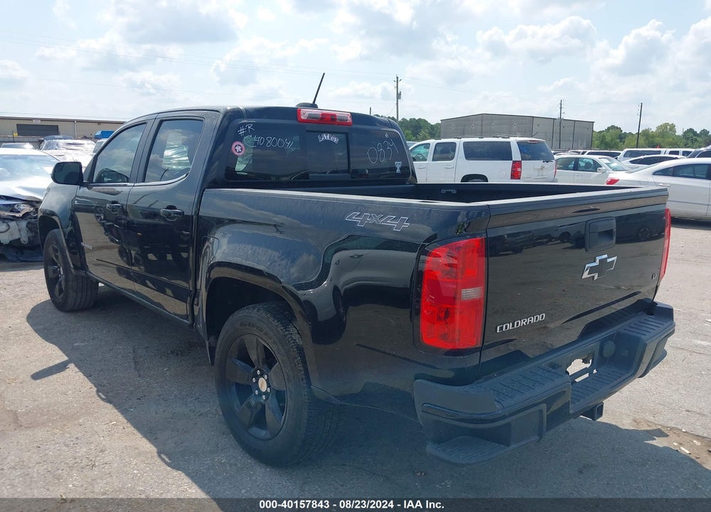 2016 CHEVROLET COLORADO LT VIN: 1GCGTCE31G1280834