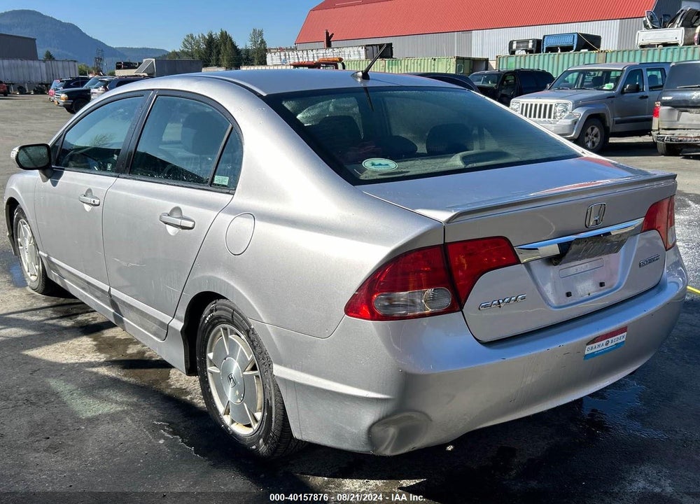 2009 HONDA CIVIC HYBRID VIN: JHMFA36239S016369