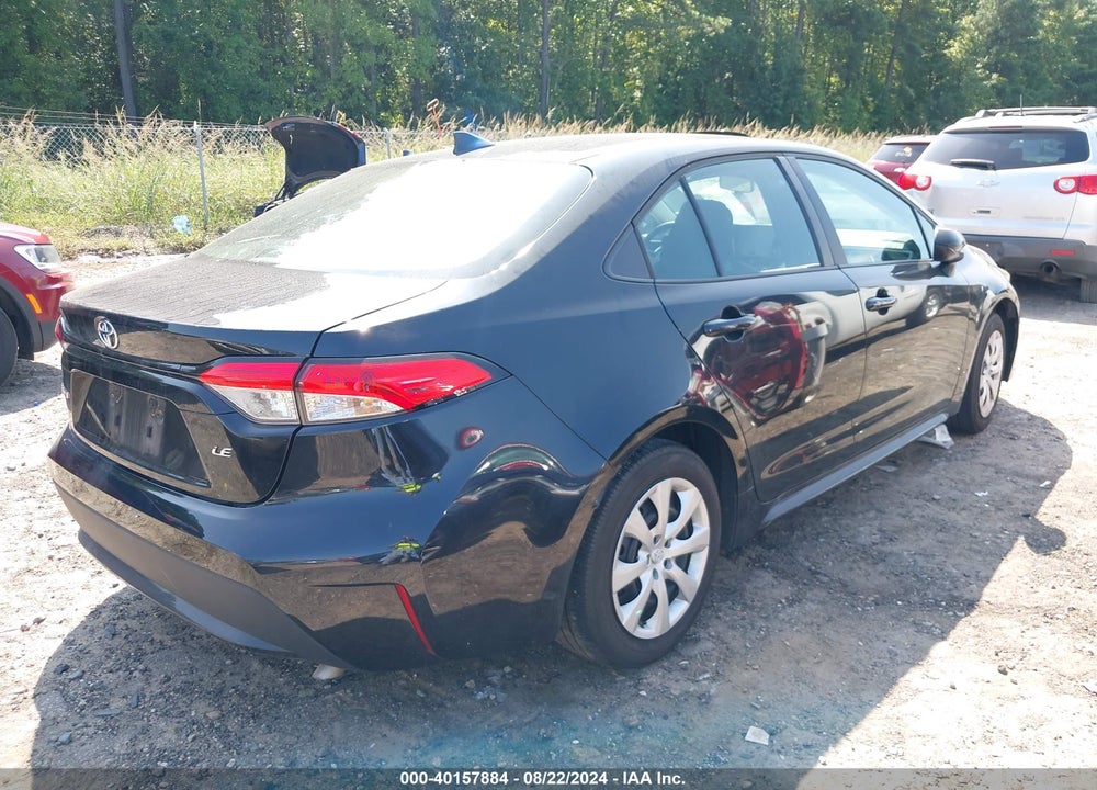 2022 TOYOTA COROLLA LE VIN: 5YFEPMAE4NP379472