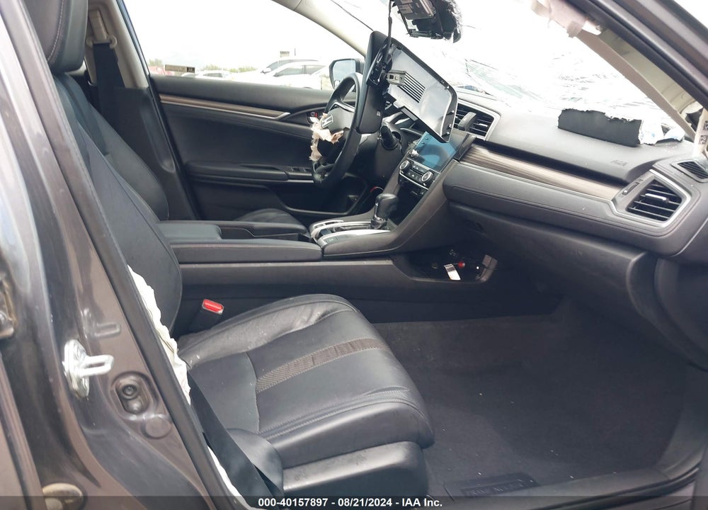 2021 HONDA CIVIC EX-L VIN: 2HGFC1F73MH701419