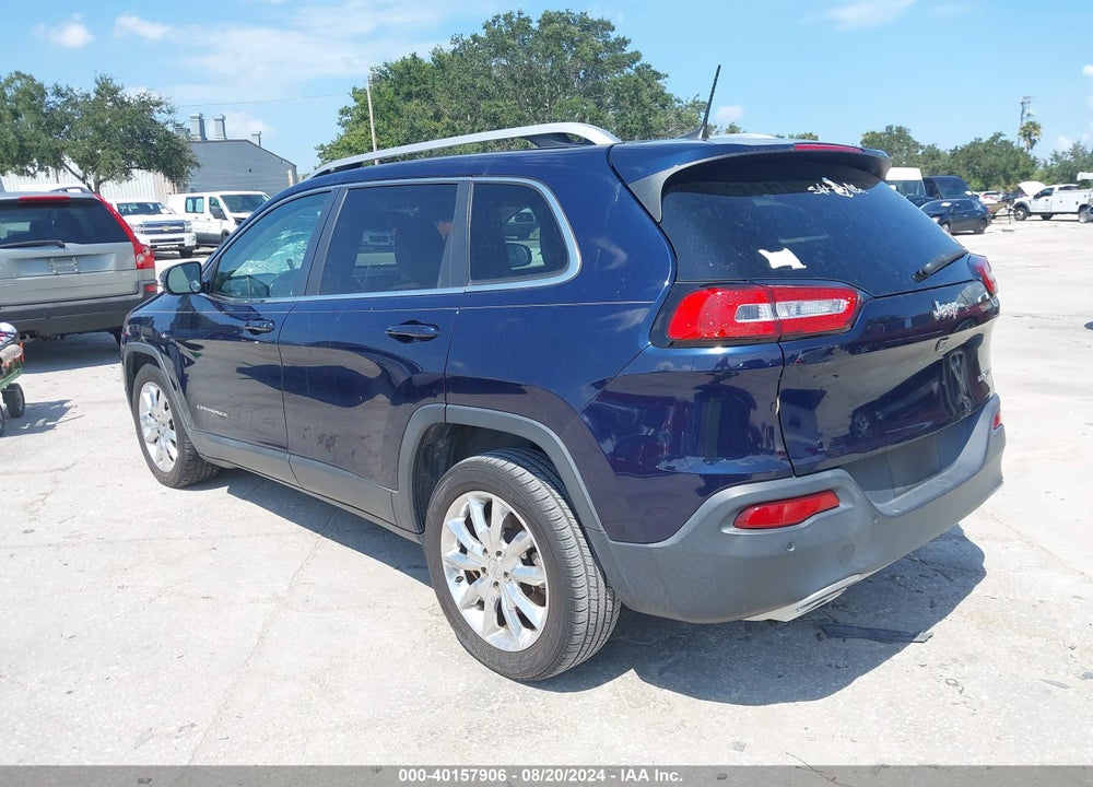 2016 JEEP CHEROKEE LIMITED VIN: 1C4PJLDS7GW256944