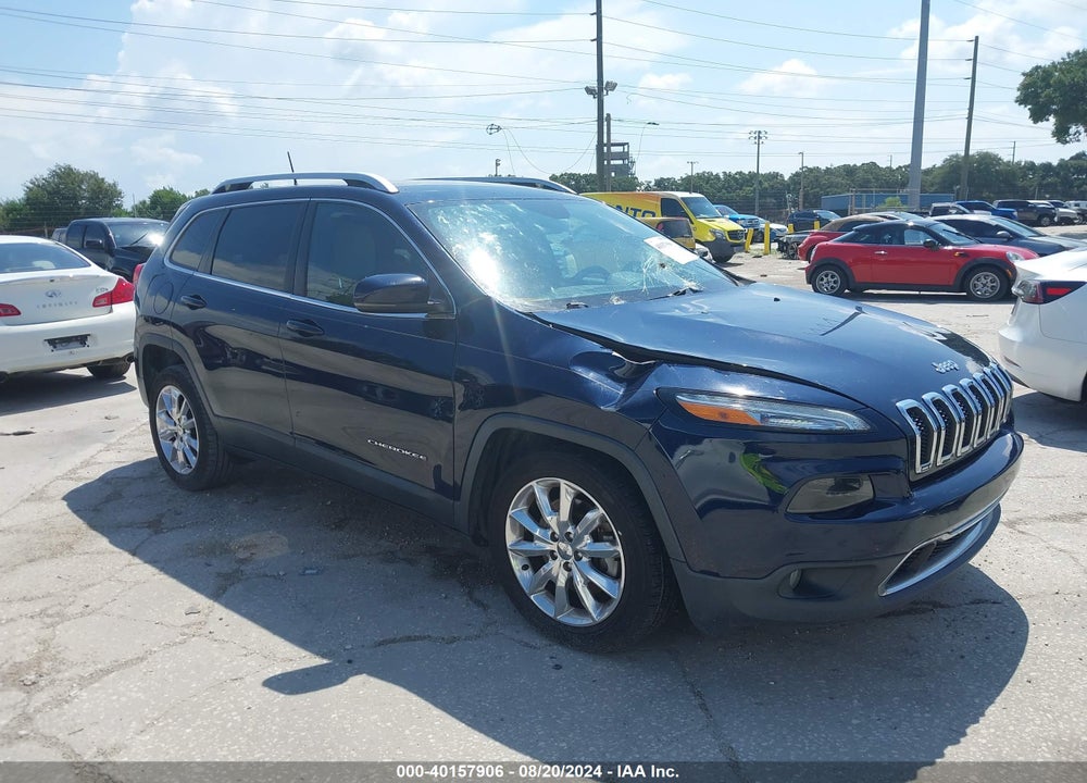 2016 JEEP CHEROKEE LIMITED VIN: 1C4PJLDS7GW256944
