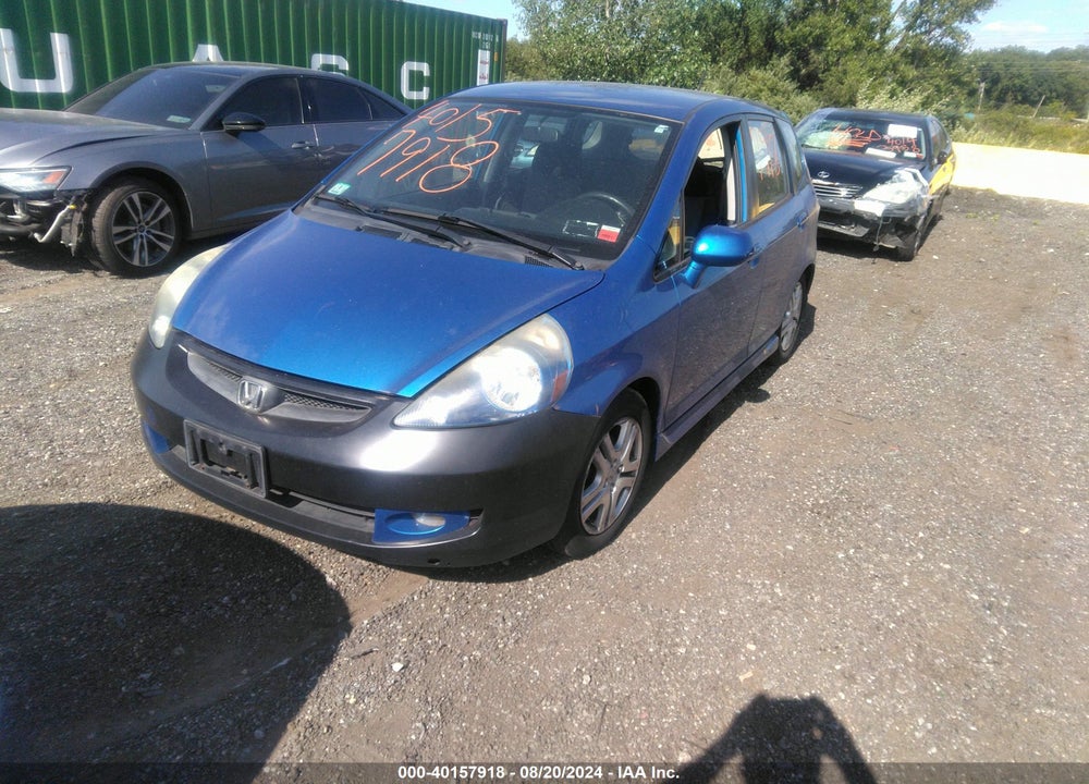 2008 HONDA FIT SPORT VIN: JHMGD38638S065369