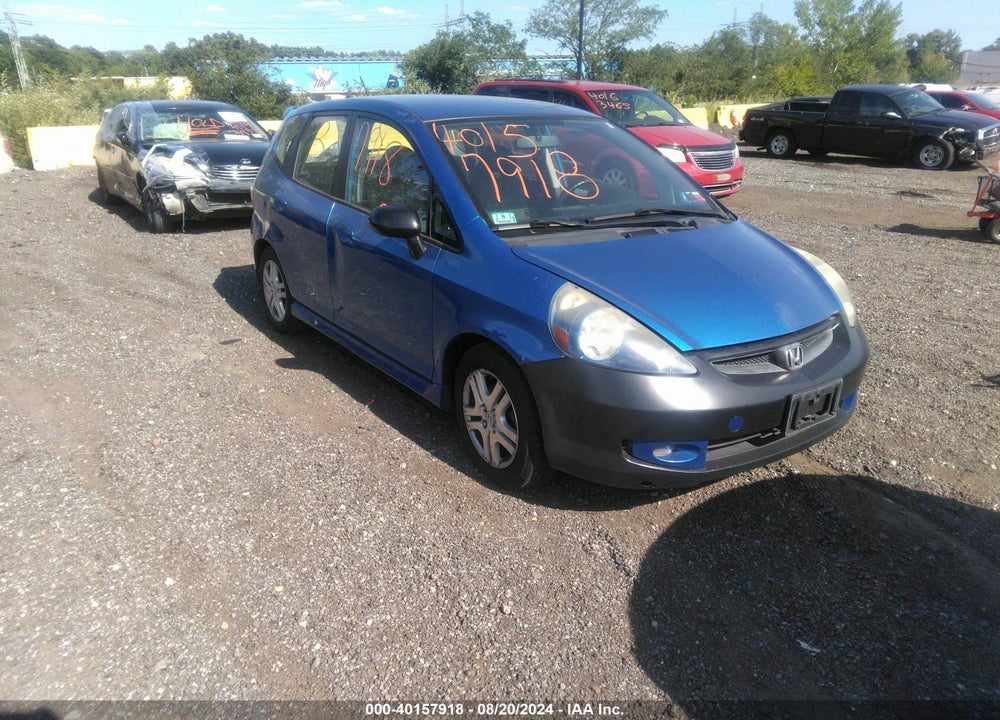 2008 HONDA FIT SPORT VIN: JHMGD38638S065369