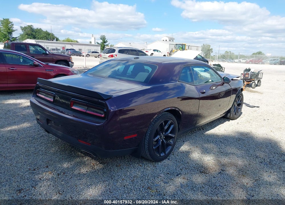 2020 DODGE CHALLENGER SXT VIN: 2C3CDZAGXLH176818