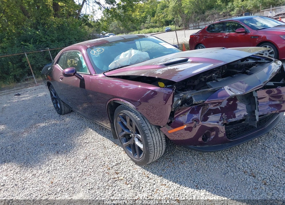 2020 DODGE CHALLENGER SXT VIN: 2C3CDZAGXLH176818