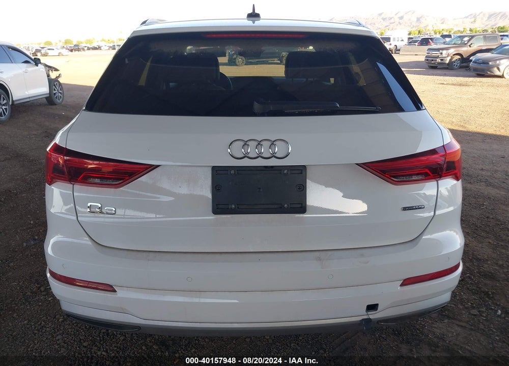 2022 AUDI Q3 PREMIUM 40 TFSI QUATTRO TIPTRONIC VIN: WA1AUCF36N1037965