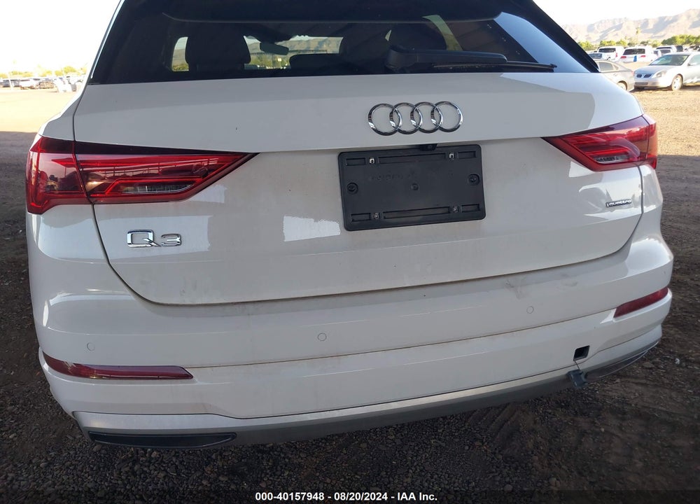 2022 AUDI Q3 PREMIUM 40 TFSI QUATTRO TIPTRONIC VIN: WA1AUCF36N1037965
