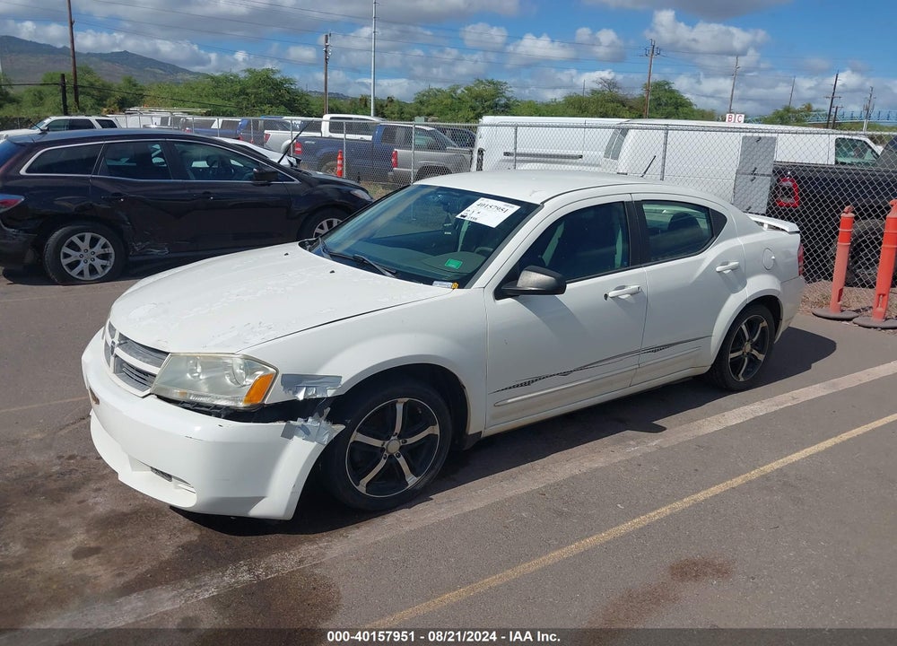 2008 DODGE AVENGER SE VIN: 1B3LC46K78N656698