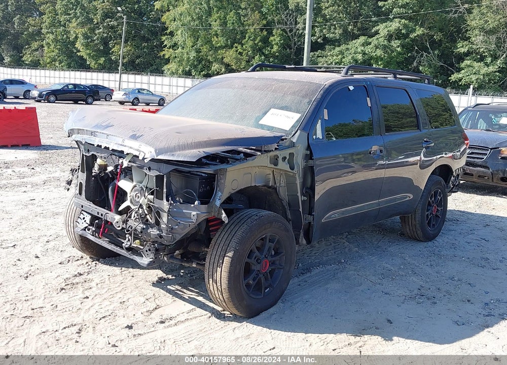 2021 TOYOTA SEQUOIA TRD PRO VIN: 5TDEY5B18MS187170