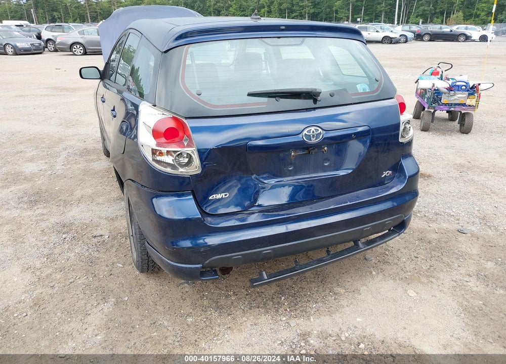 2006 TOYOTA MATRIX/XR VIN: 2T1LR30E36C551375