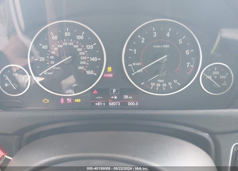 2017 BMW 330I VIN: WBA8B9G52HNU09874