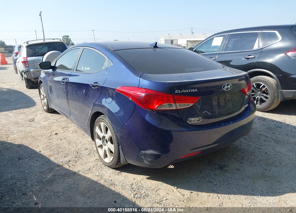 2013 HYUNDAI ELANTRA LIMITED VIN: 5NPDH4AE7DH152281