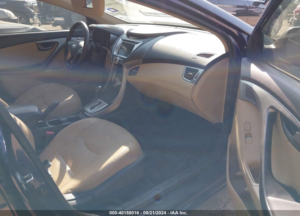 2013 HYUNDAI ELANTRA LIMITED VIN: 5NPDH4AE7DH152281