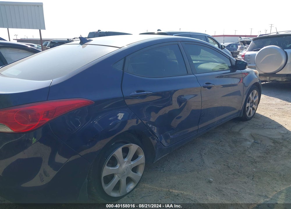 2013 HYUNDAI ELANTRA LIMITED VIN: 5NPDH4AE7DH152281