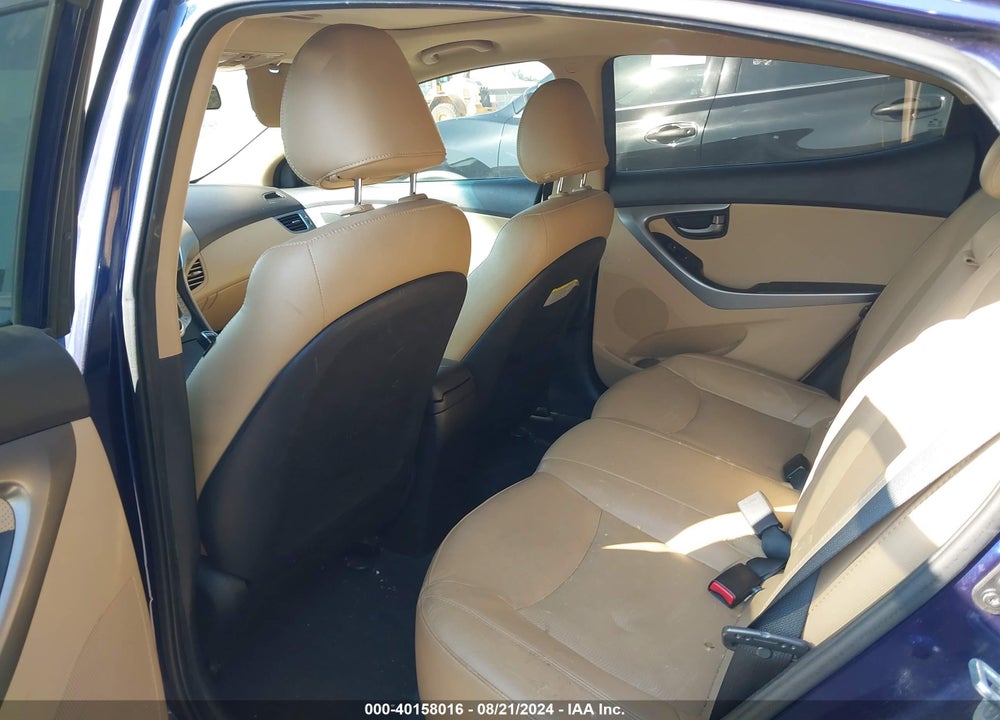 2013 HYUNDAI ELANTRA LIMITED VIN: 5NPDH4AE7DH152281