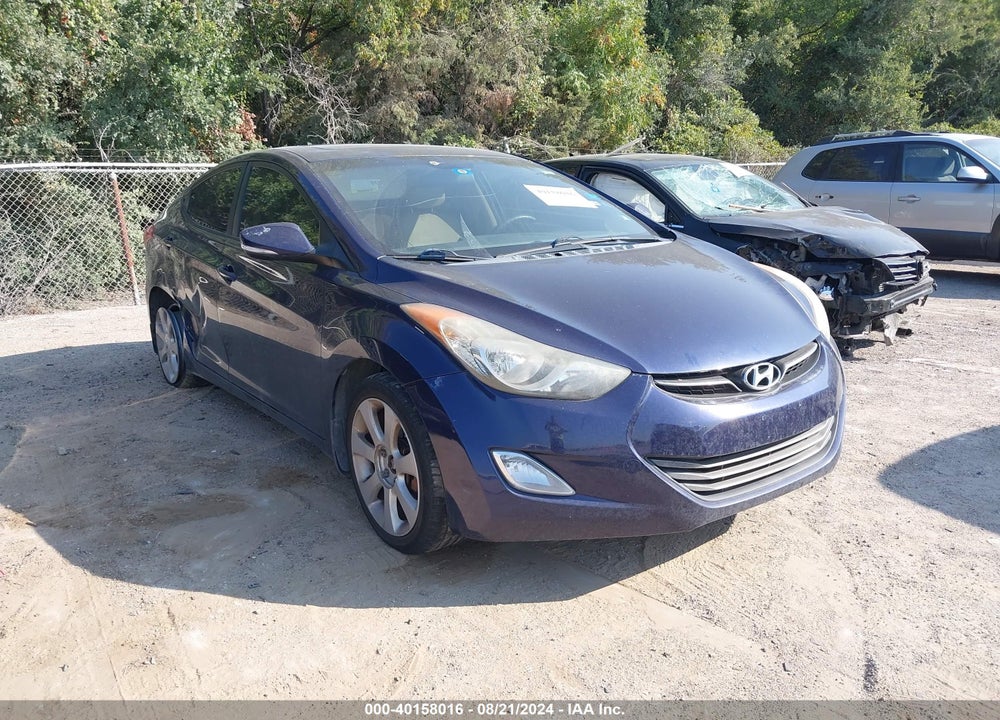 2013 HYUNDAI ELANTRA LIMITED VIN: 5NPDH4AE7DH152281