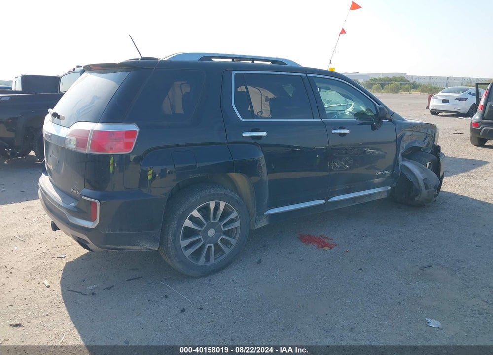 2016 GMC TERRAIN DENALI VIN: 2GKFLVE3XG6243239