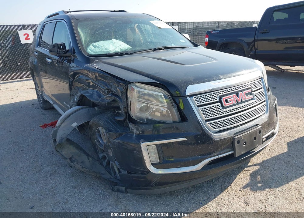 2016 GMC TERRAIN DENALI VIN: 2GKFLVE3XG6243239